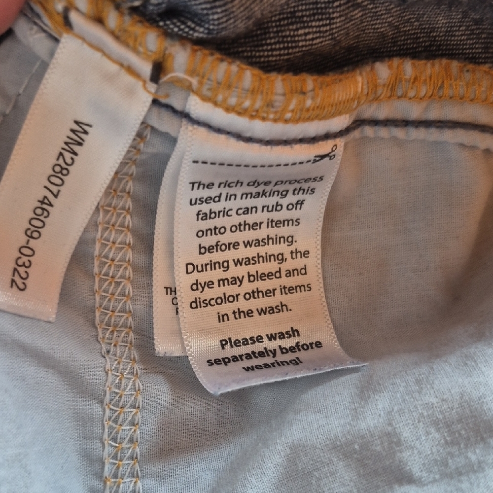 Time and Tru Blue Denim Skirt - Picture 8 of 9